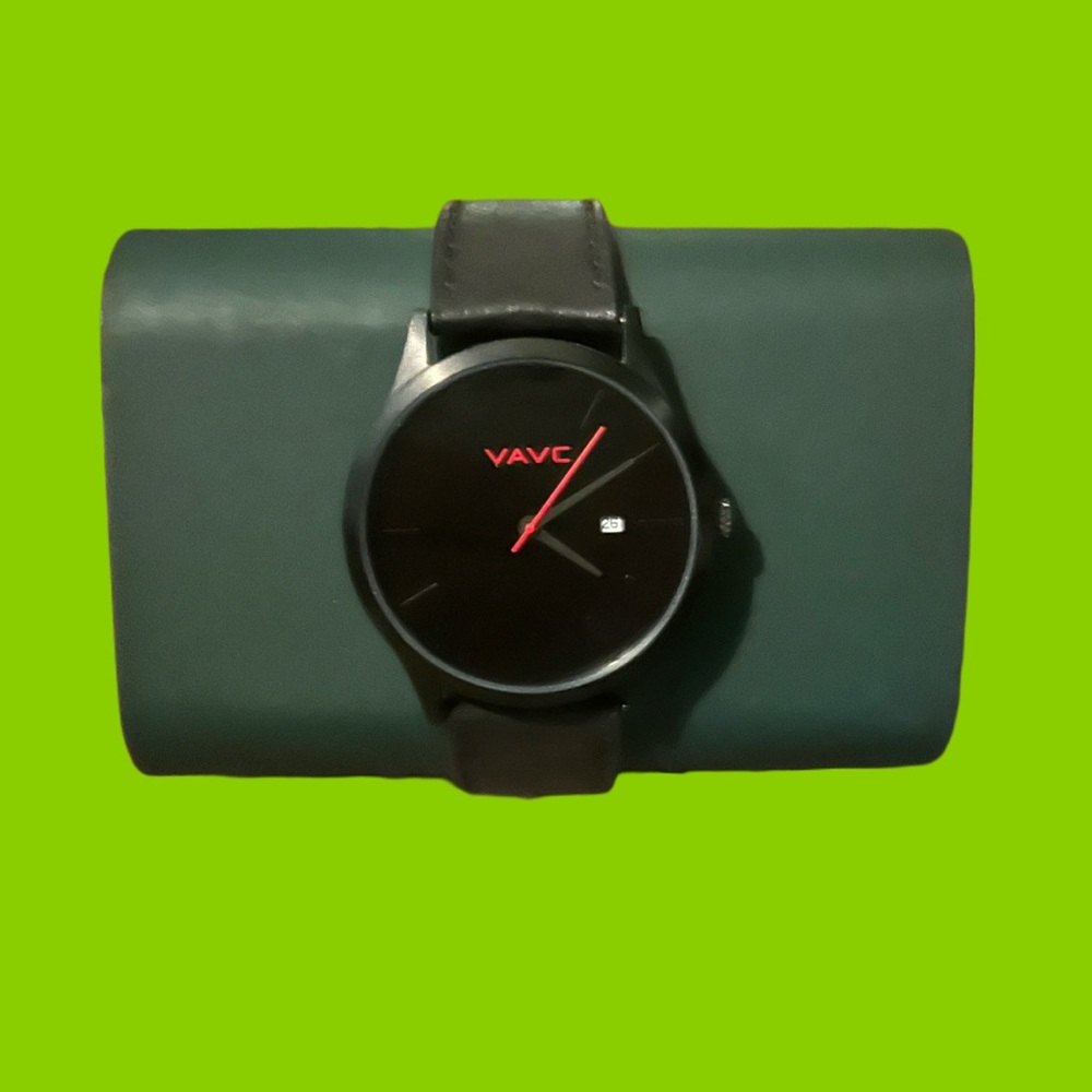 VAVC Black Watch with Red Accents
